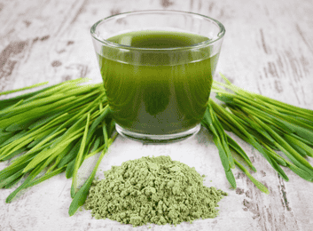 Na slici je prikazana ječmena trava u oblicima u kojim može da se koristi