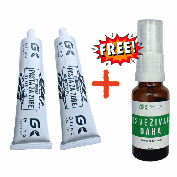 2 Paste za zube plus poklon Osveživač daha